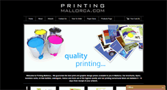 Desktop Screenshot of printingmallorca.com